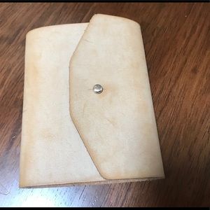 Leather Wallet Hand Tooled